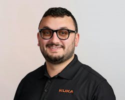 KUKA&apos;s Pjeter Lulgjuraj.