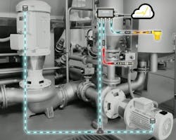 A single vibration sensor can reveal data about your process, including machine state and workload, motor misalignment, cavitation problems, or bearing condition.